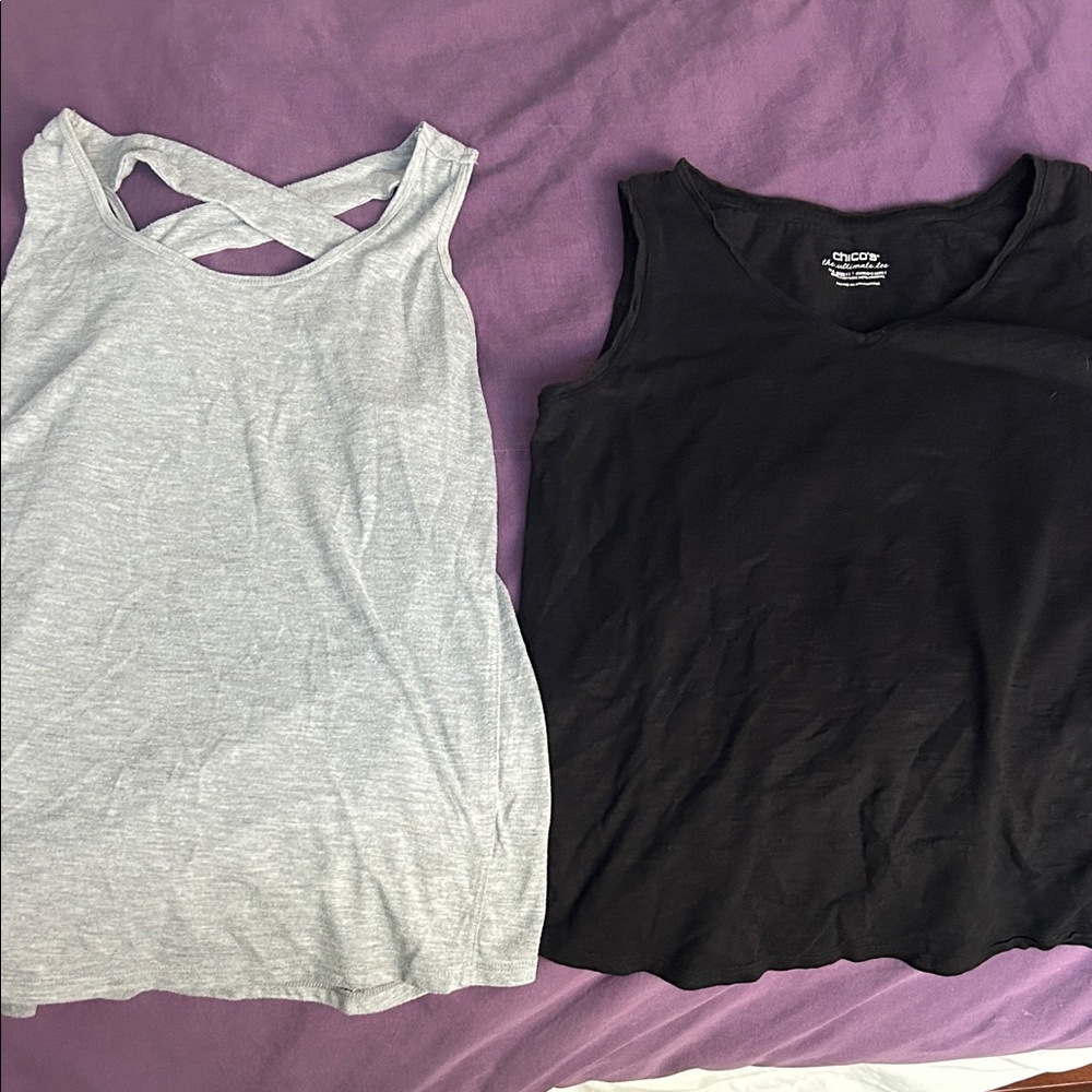 Chico’s & RBX Tank Tops (Pair)